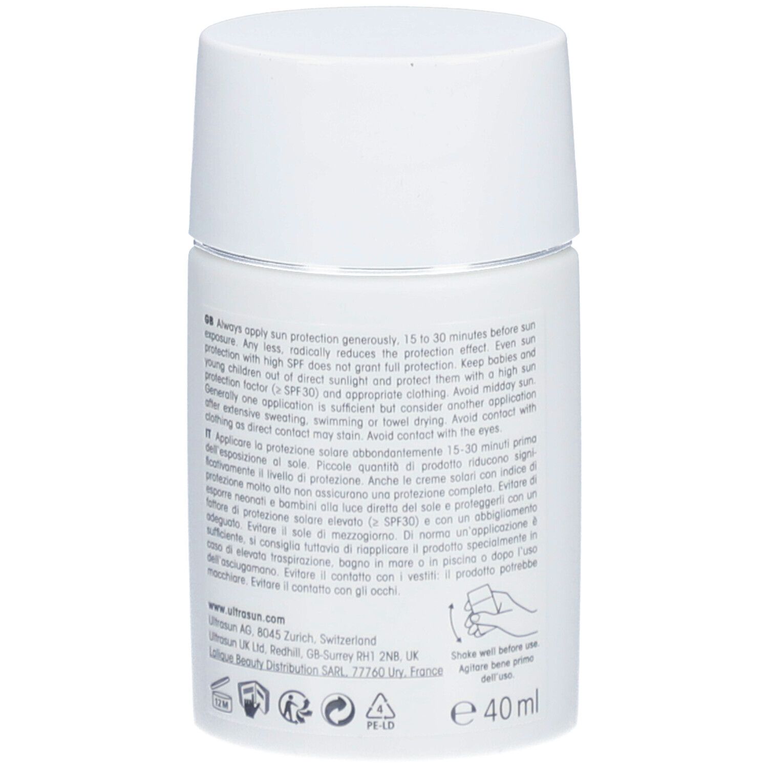 ULTRASUN Fluide Anti-Pigmentation Visage
