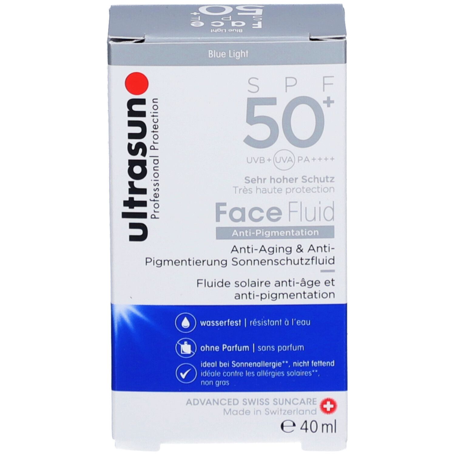 ULTRASUN Fluide Anti-Pigmentation Visage