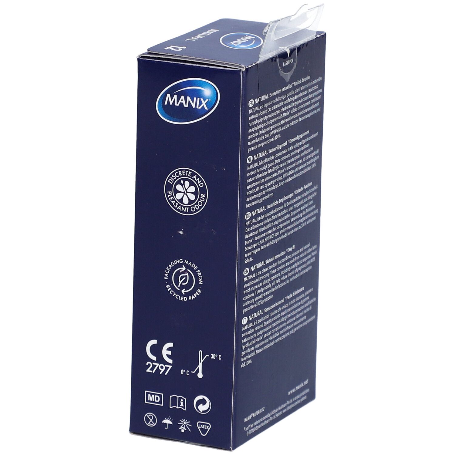 MANIX Natural Sensations Easy fit