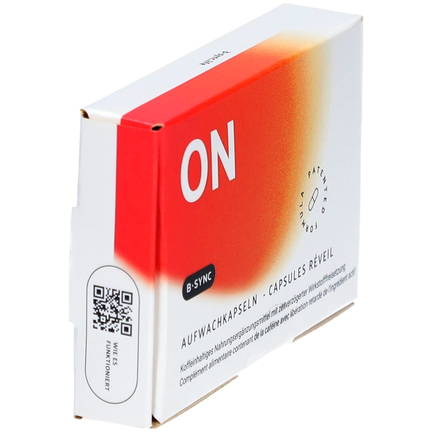 B-Sync On capsules réveil à libération prolongée avec caféine et vitamines