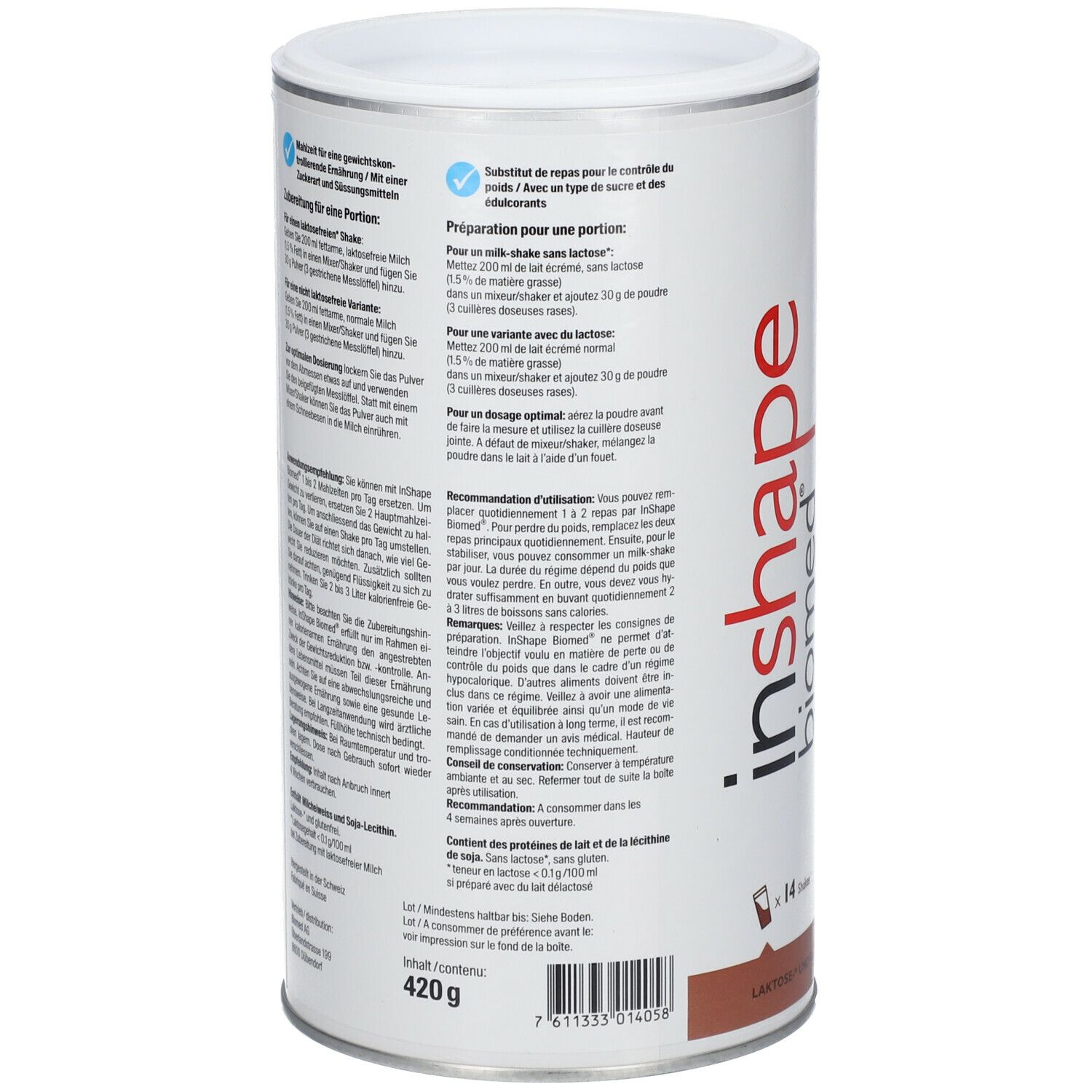 Biomed® inshape Choco