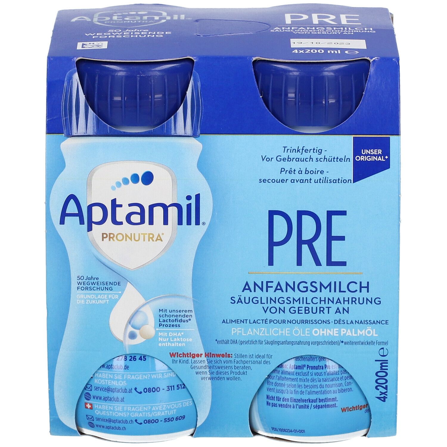 Aptamil® Pre Lait initial prêt à boire