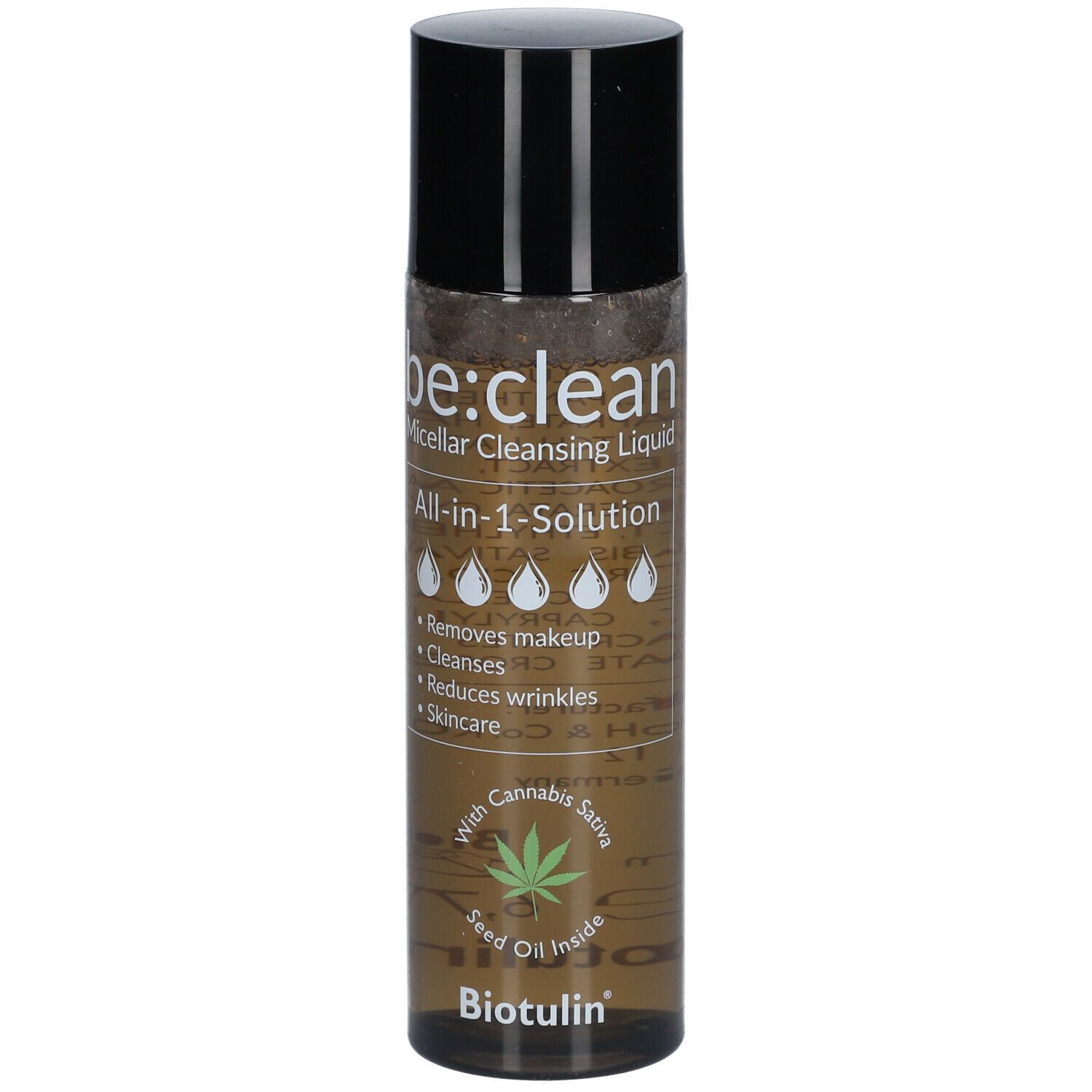 Biotulin® Liquide démaquillant micellaire 4 en 1 be:clean