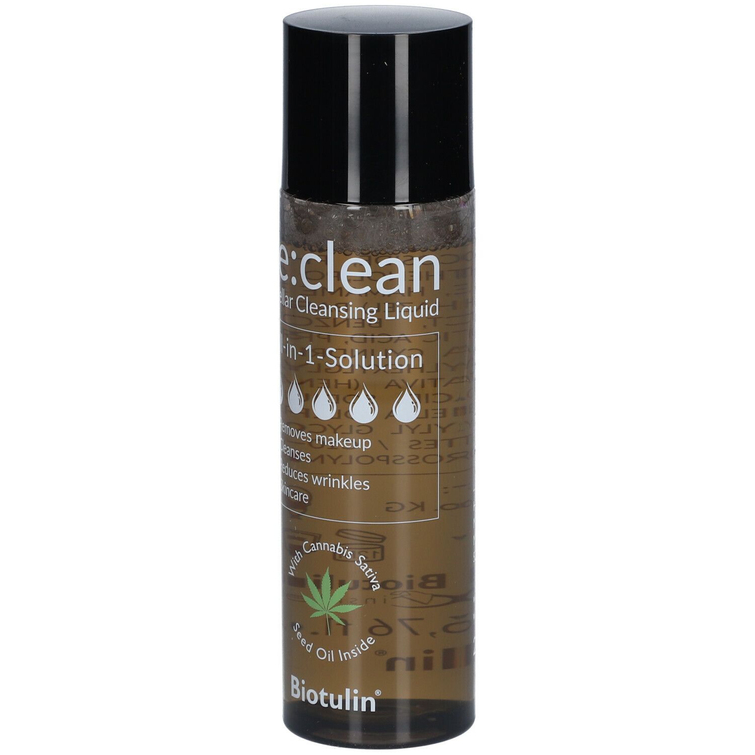 Biotulin® Liquide démaquillant micellaire 4 en 1 be:clean