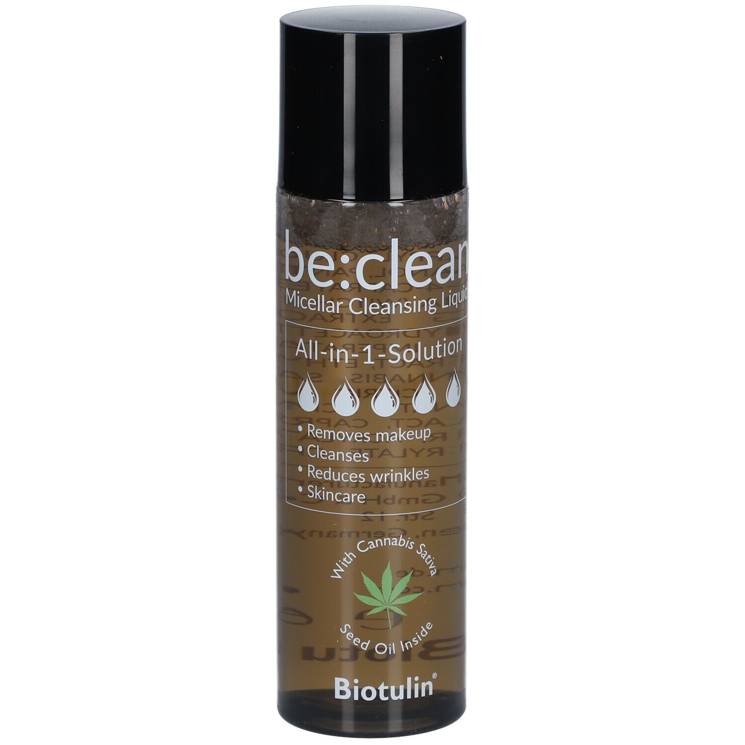 Biotulin® Liquide démaquillant micellaire 4 en 1 be:clean