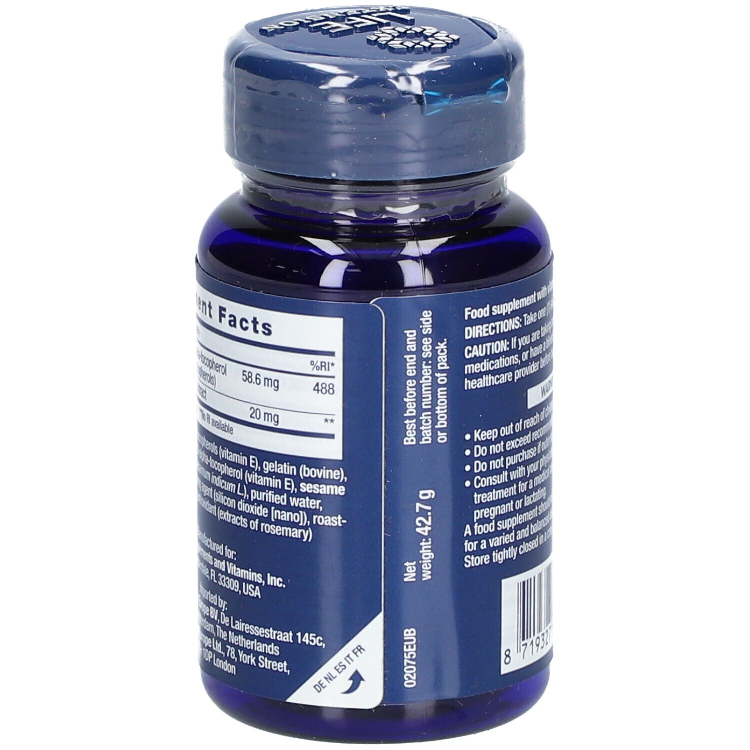 LIFE EXTENSION® Gamma E Mixed Tocopherols