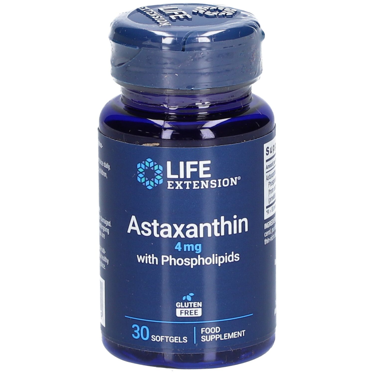 LIFE EXTENSION® Astaxanthine 4mg avec phospholipides
