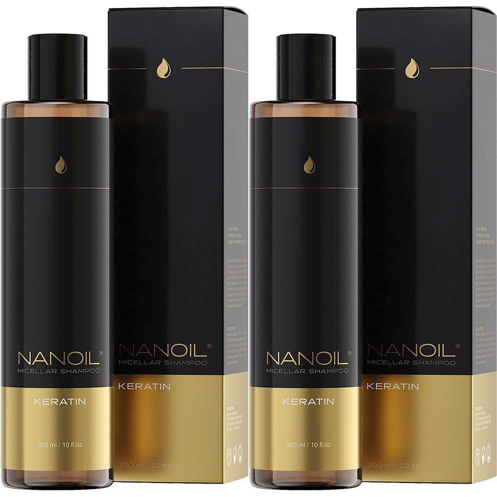NANOIL® Keratin Micellar Shampoo