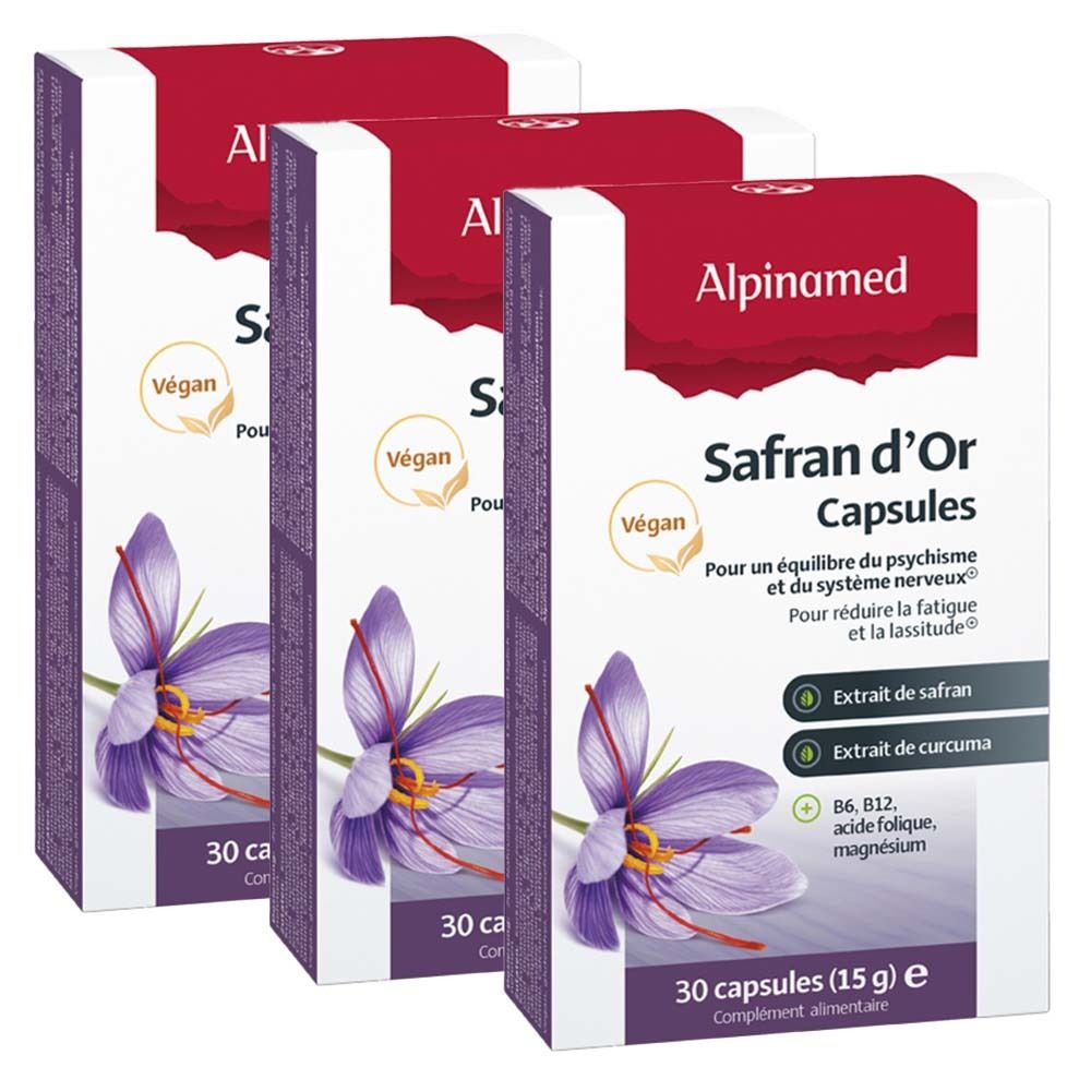 Alpinamed Safran d'Or Capsules