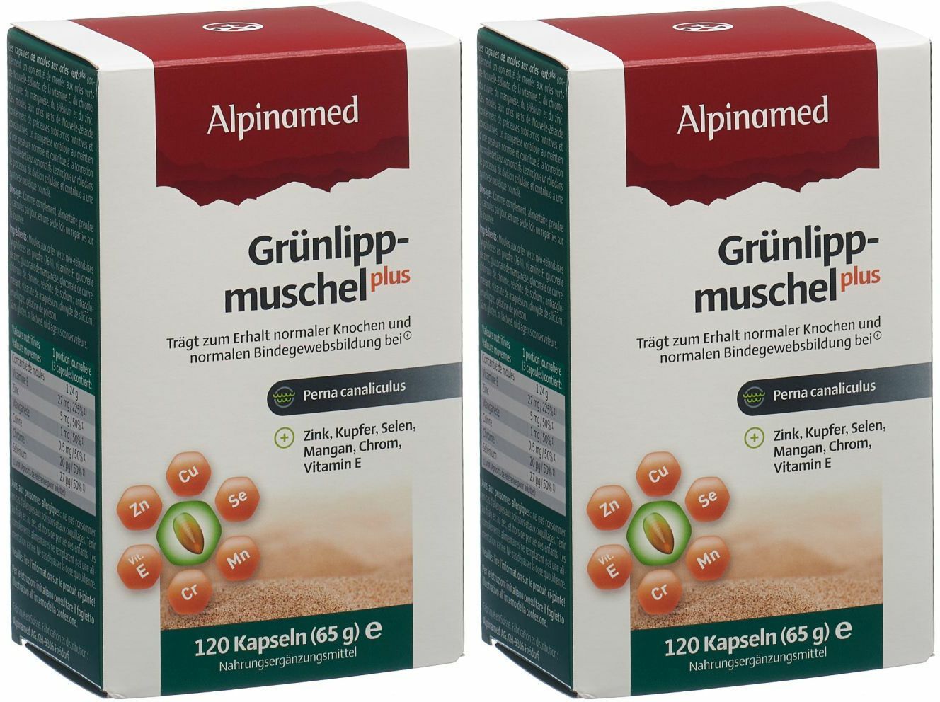 Alpinamed Moules aux orles verts PLUS Capsules