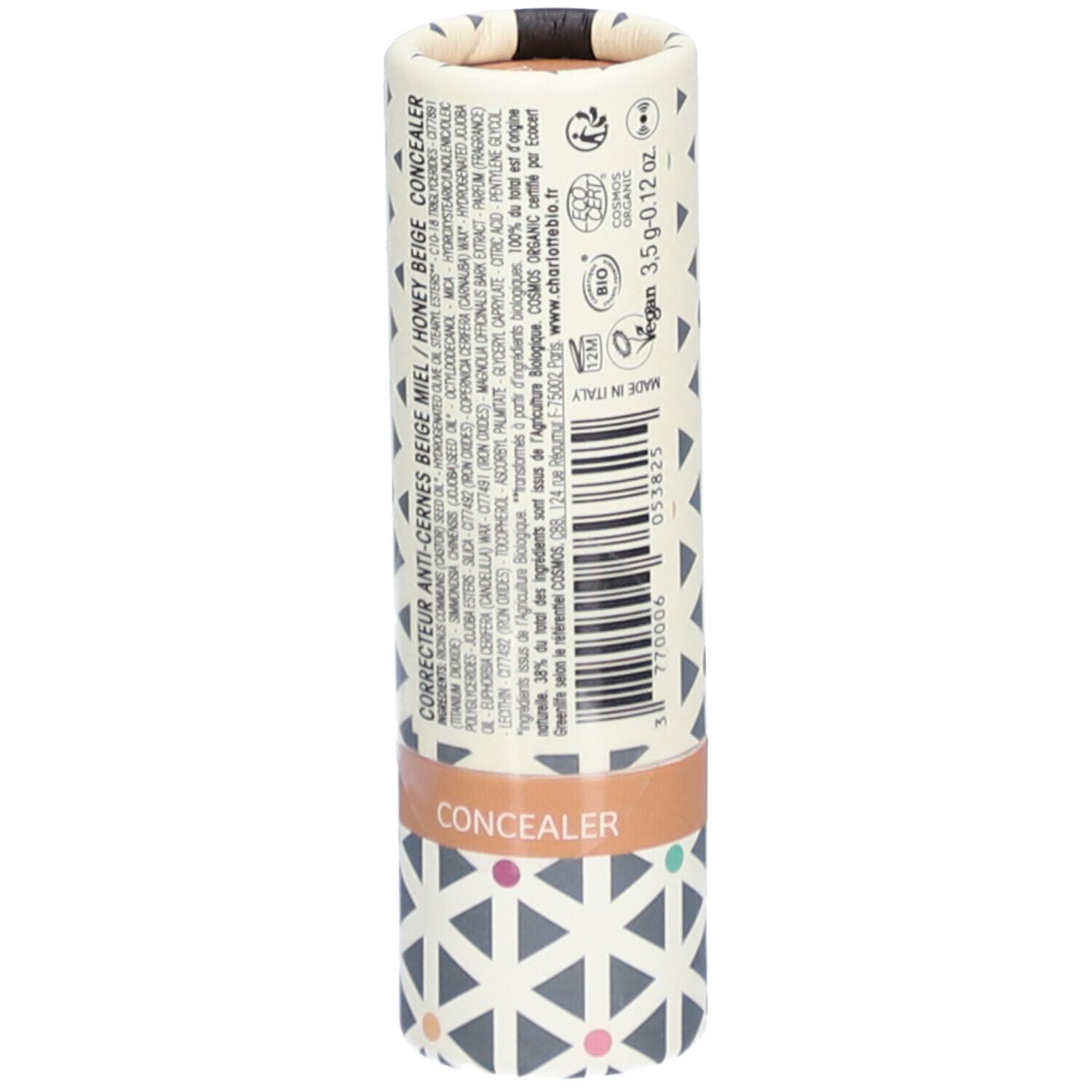 Charlotte Bio Le Correcteur - Anti-cernes Bio Beige Foncé