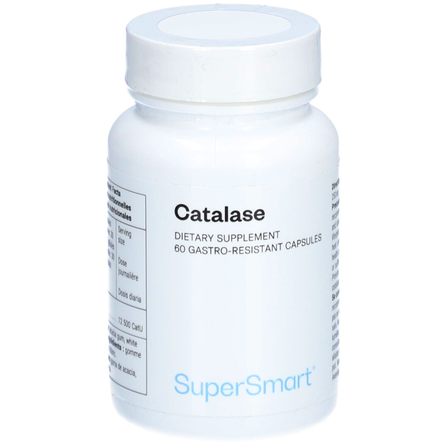 SuperSmart Catalase complément alimentaire gastro-résistant