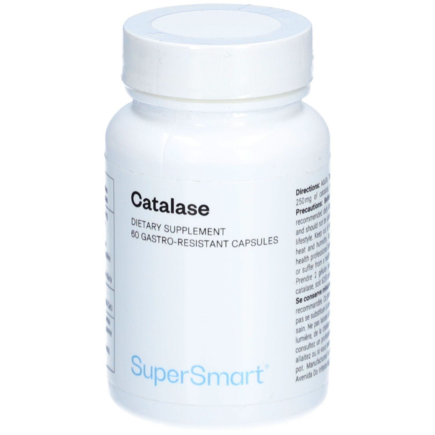 SuperSmart Catalase complément alimentaire gastro-résistant