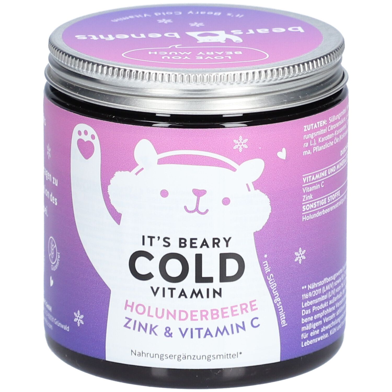 bears with benefits It's Beary Cold Vitamin