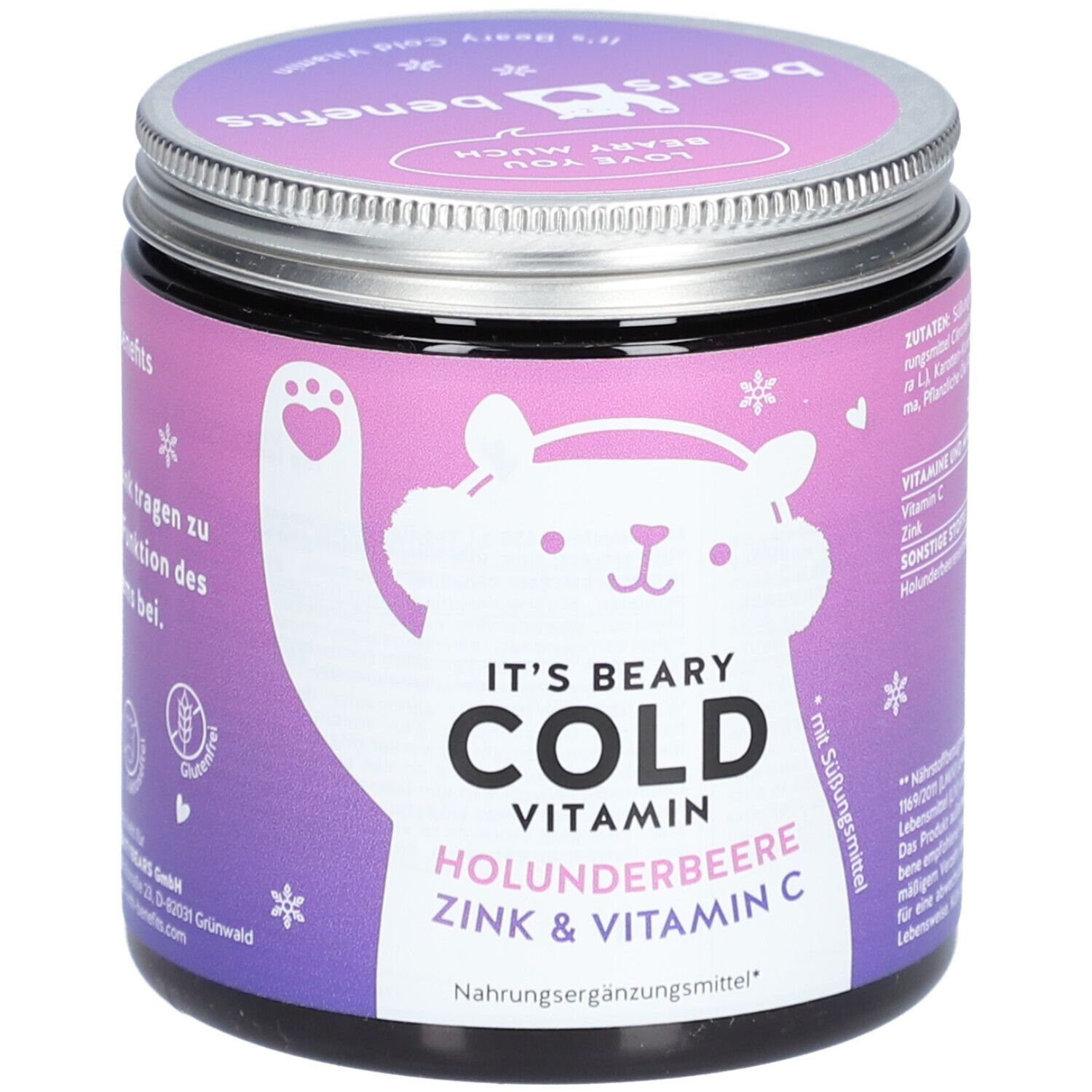 bears with benefits It's Beary Cold Vitamin