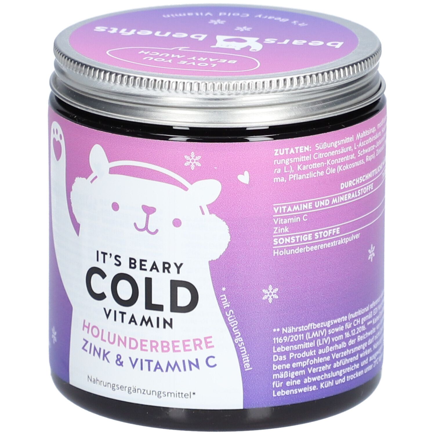 bears with benefits It's Beary Cold Vitamin