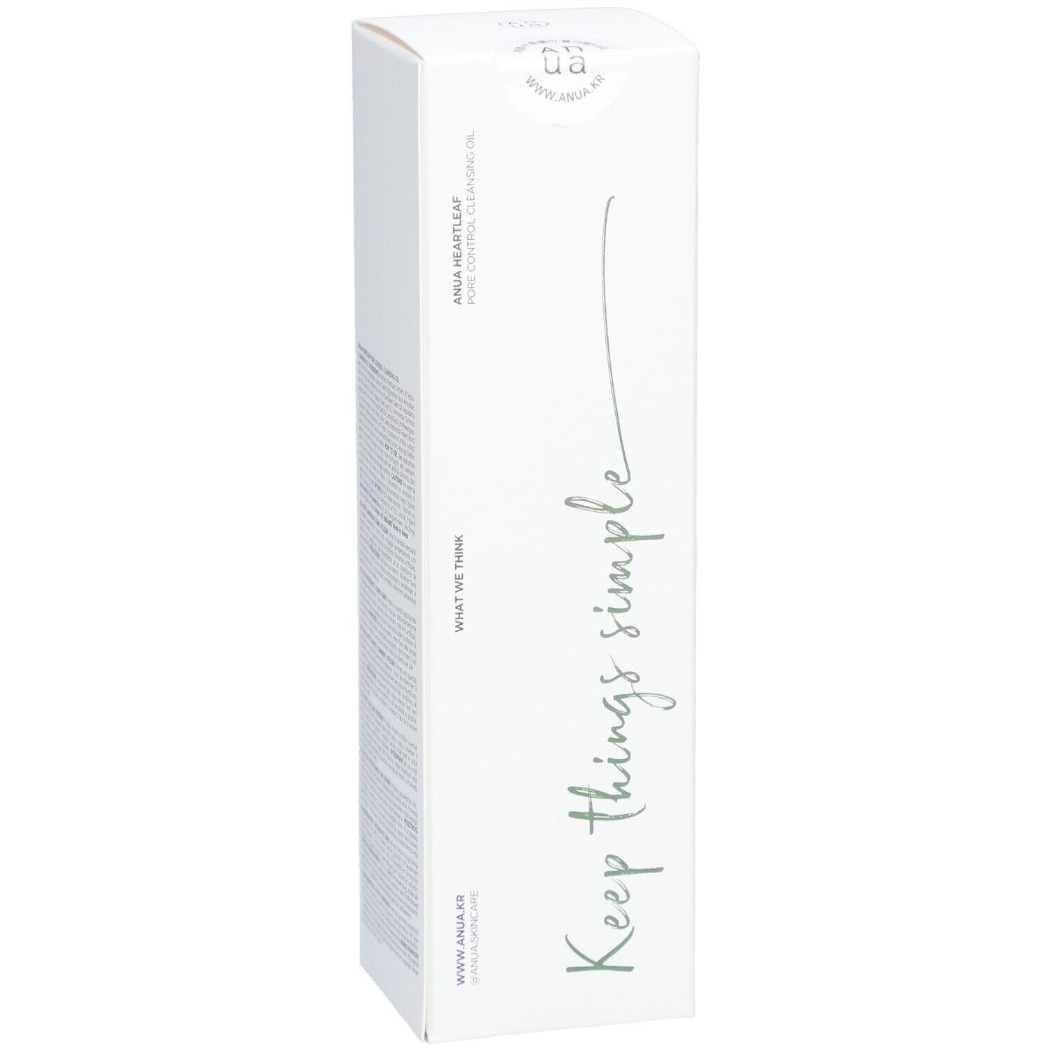 ANUA HEARLEAF Huile nettoyante pour les pores