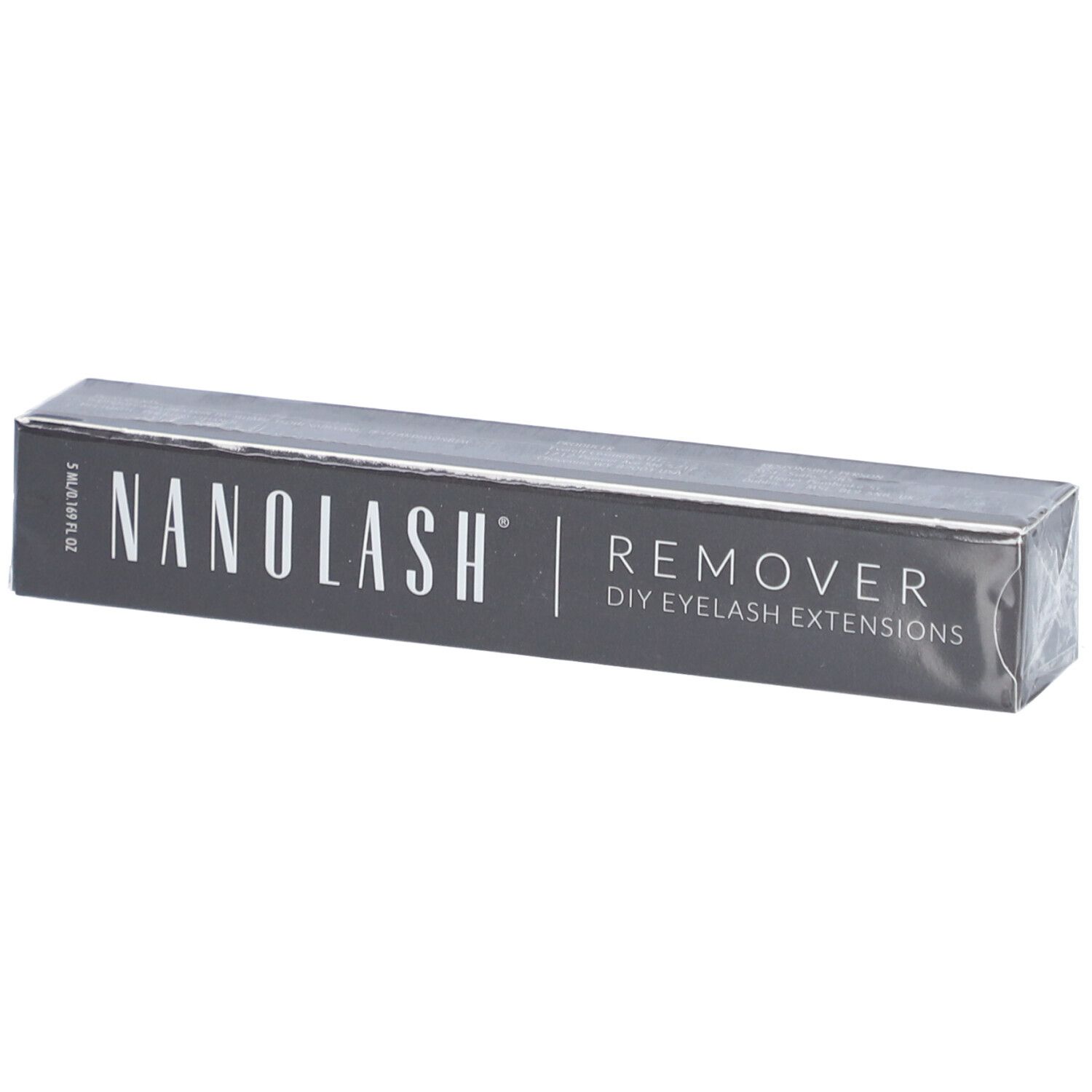 Emballage Nanolash Remover, extensions de cils DIY.