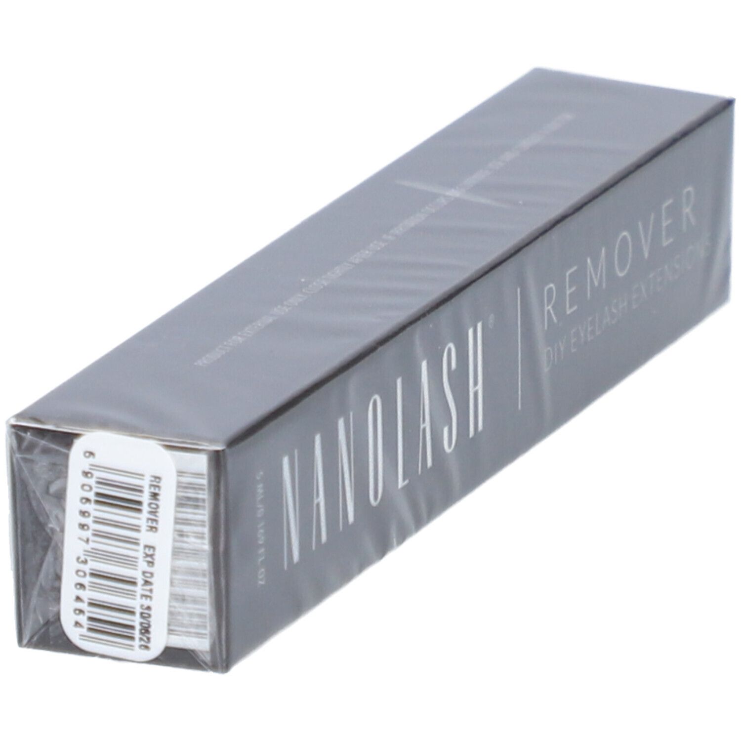 Boîte Nanolash Remover pour extensions de cils DIY.