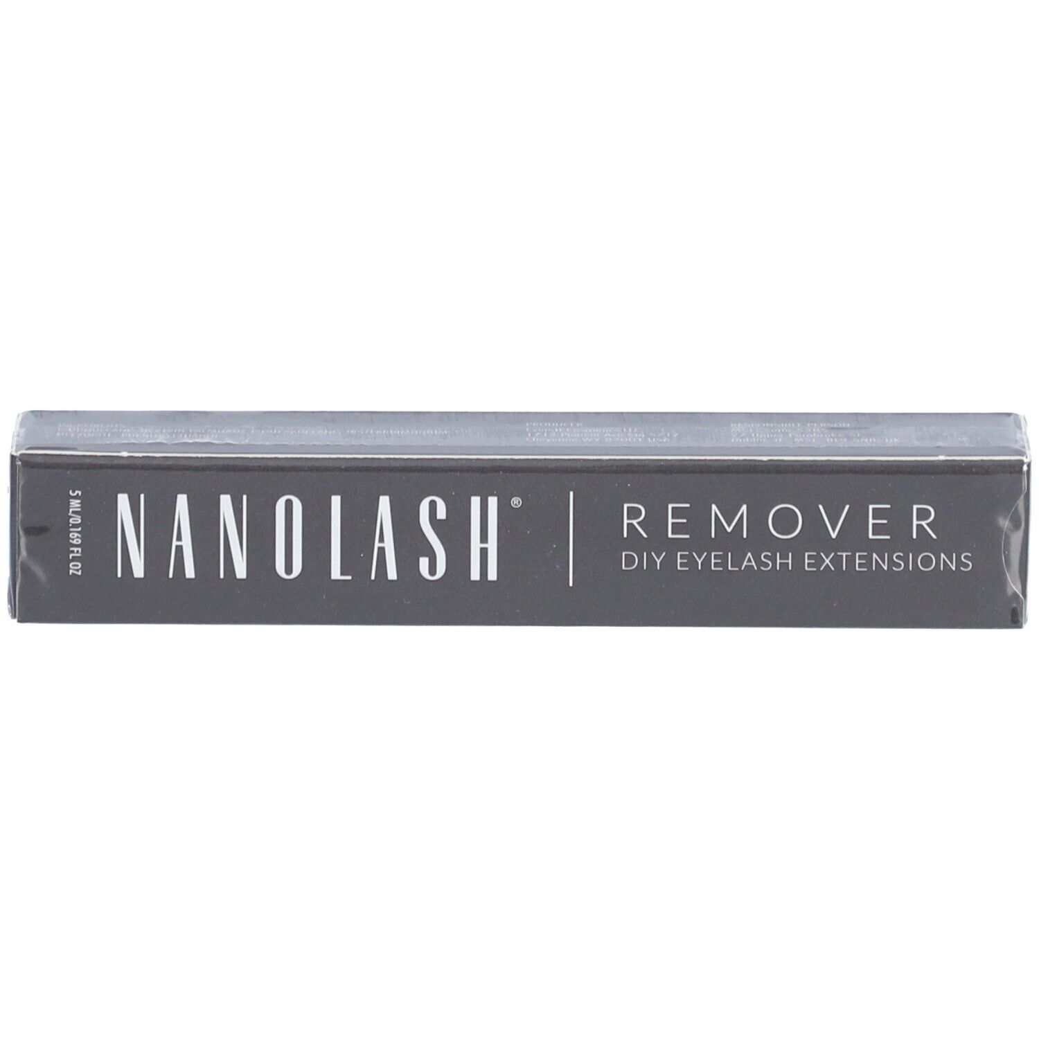 Nanolash Remover : emballage pour extensions de cils DIY.