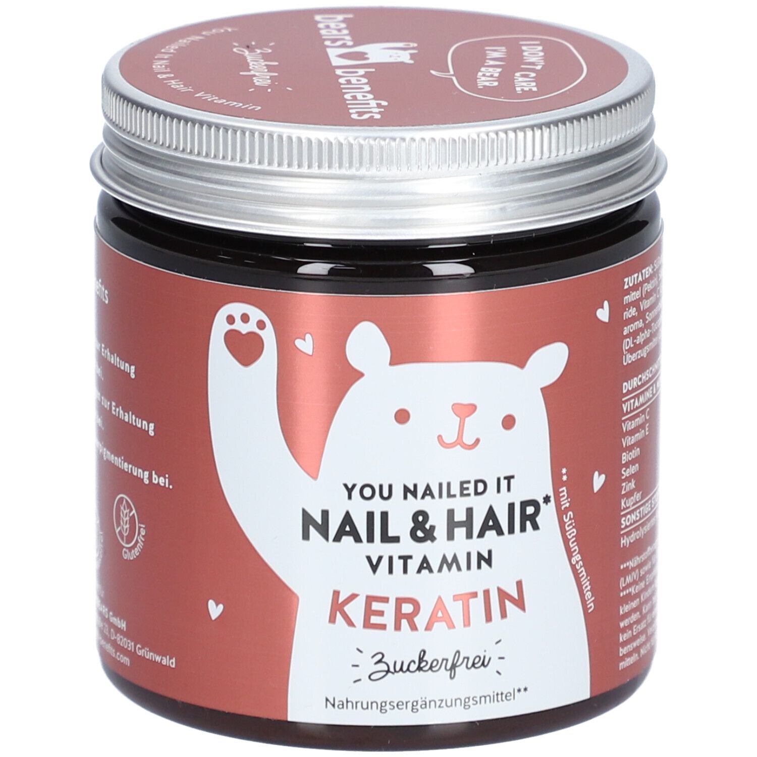 bears with benefits Nail & Hair Vitamin Keratin
