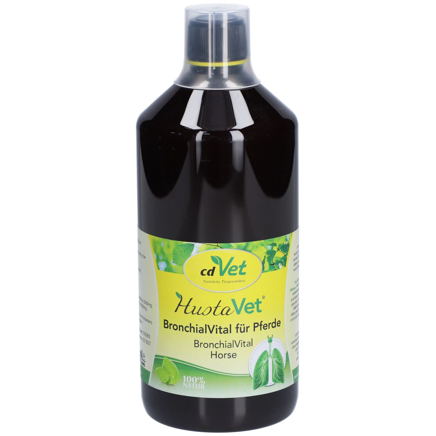 cdVet Hustavital pour chevaux, bouteille de 500ml.