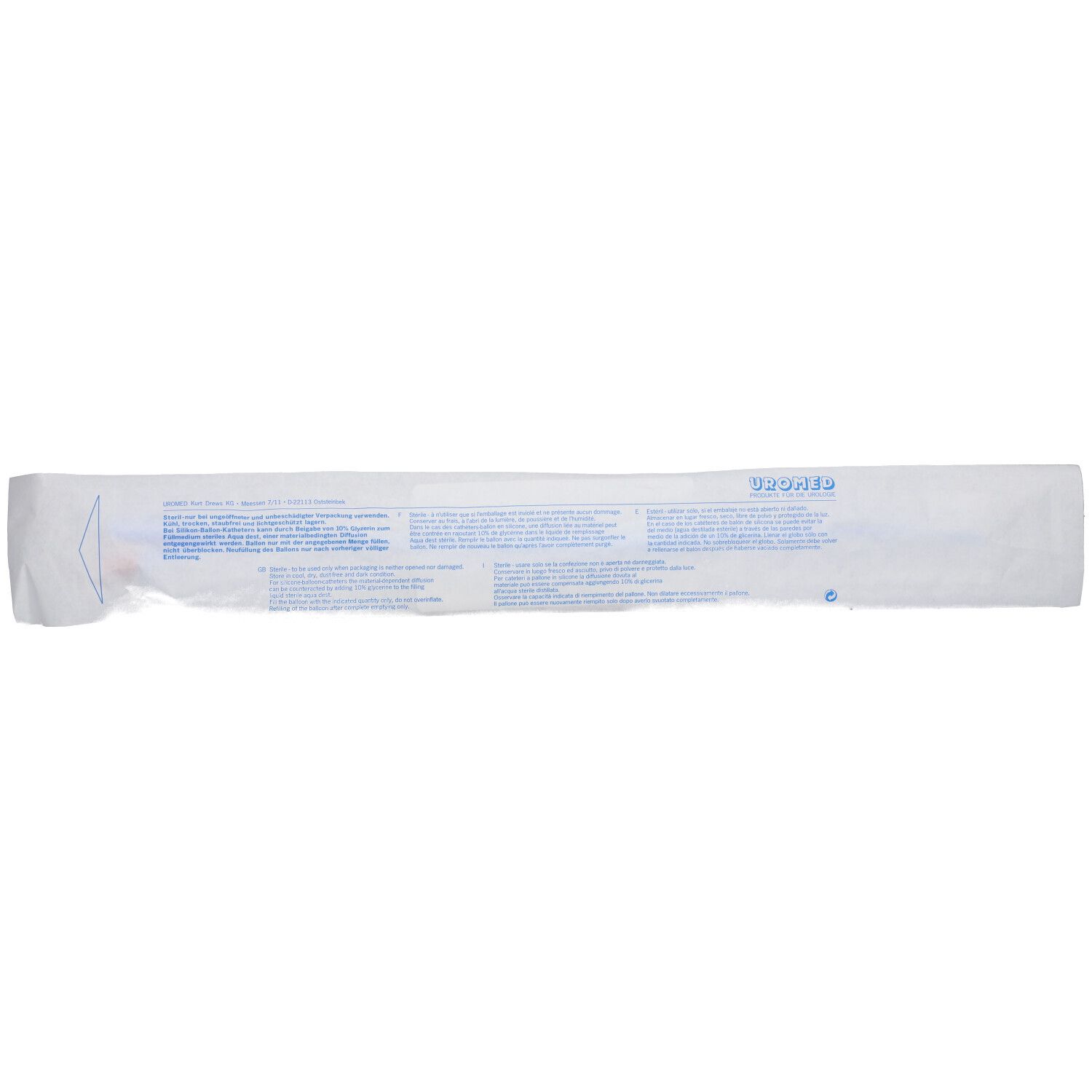 Boîte de 100 lames de bistouri stériles n° 11 en acier inoxydable.