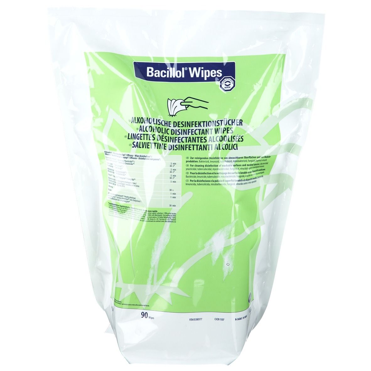 Bacillol® Wipes Sachet à fond plat