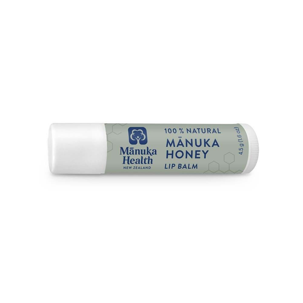 Baume à lèvres Manuka Honey Lip Balm, 4,5g, 100% naturel, Fabriqué en Nouvelle-Zélande.