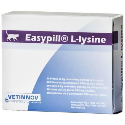 EASYPILL® L-lysine pour chats 30x2 g - Redcare Pharmacie