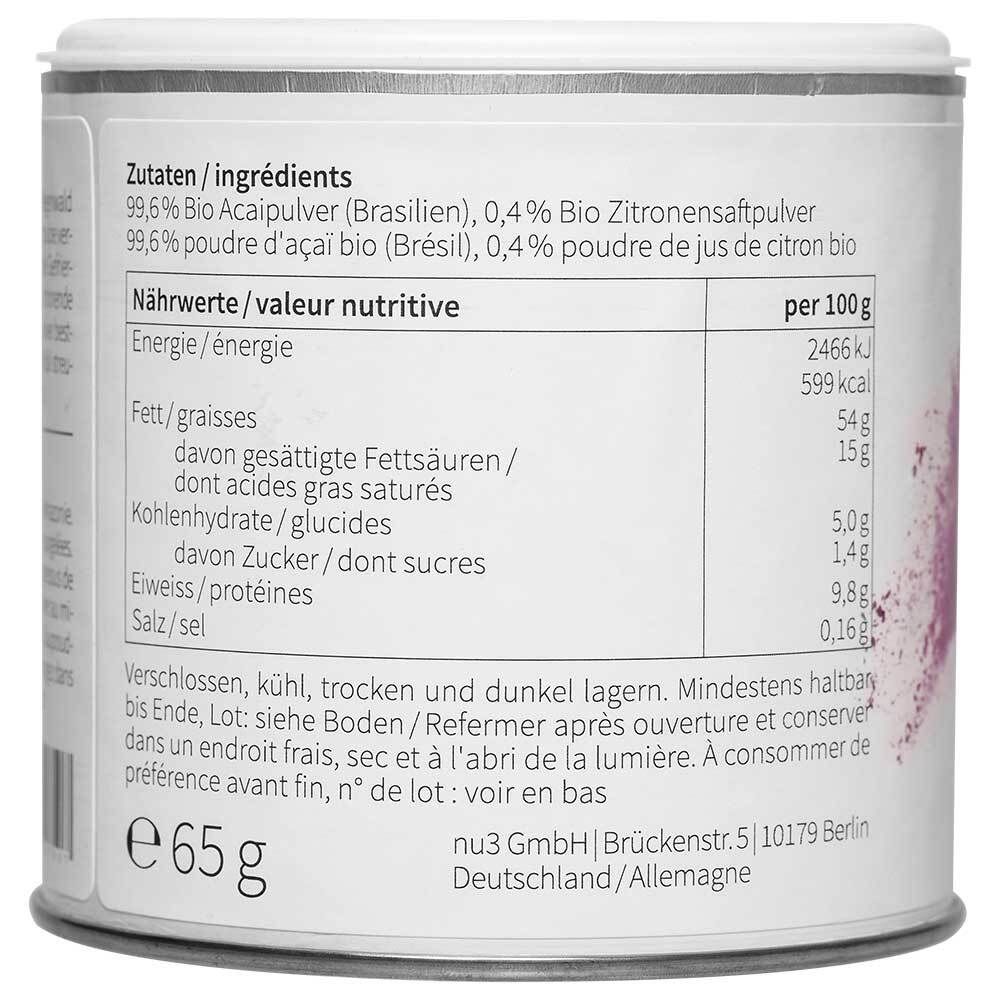 nu3 Açai bio