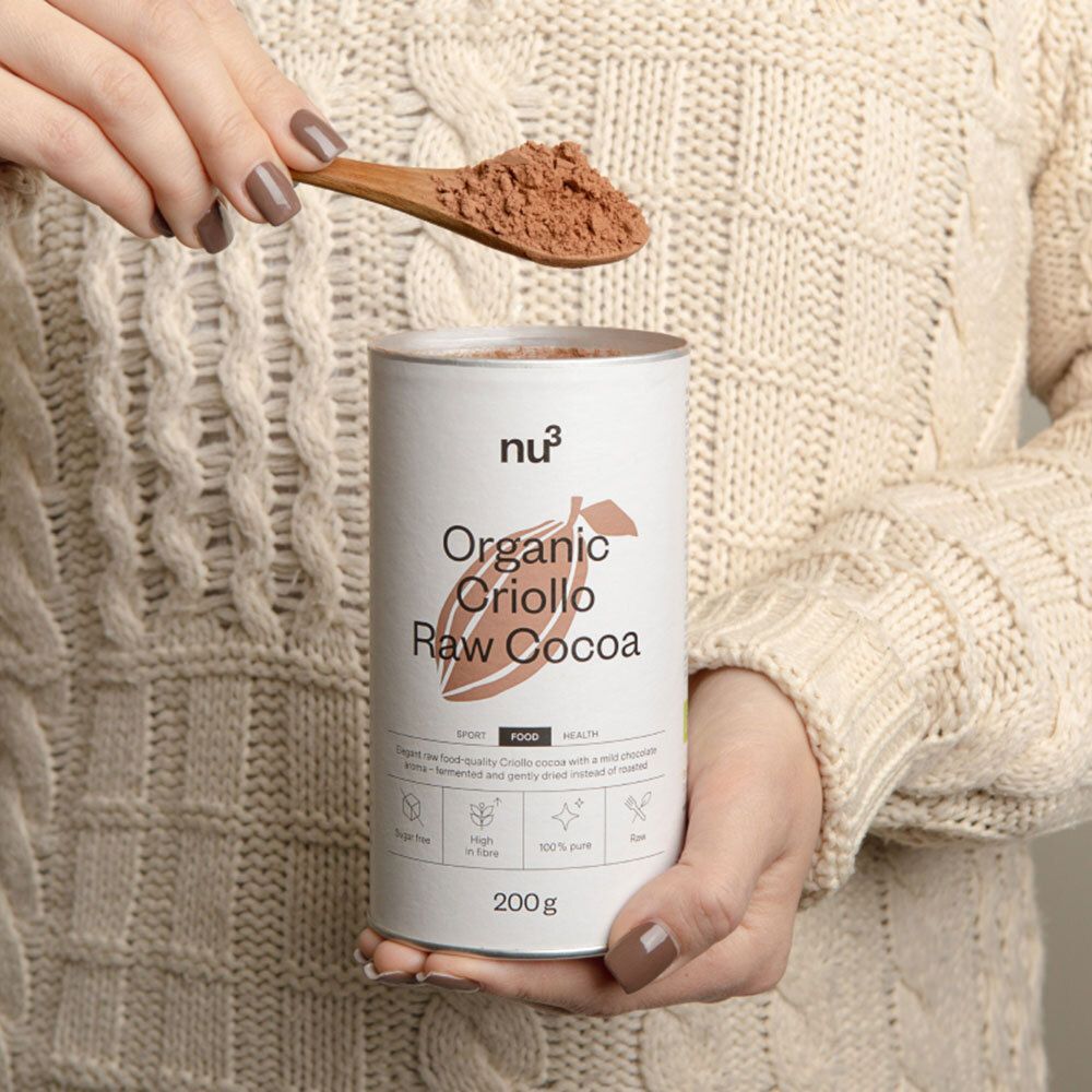 nu3 Cacao Criollo cru bio