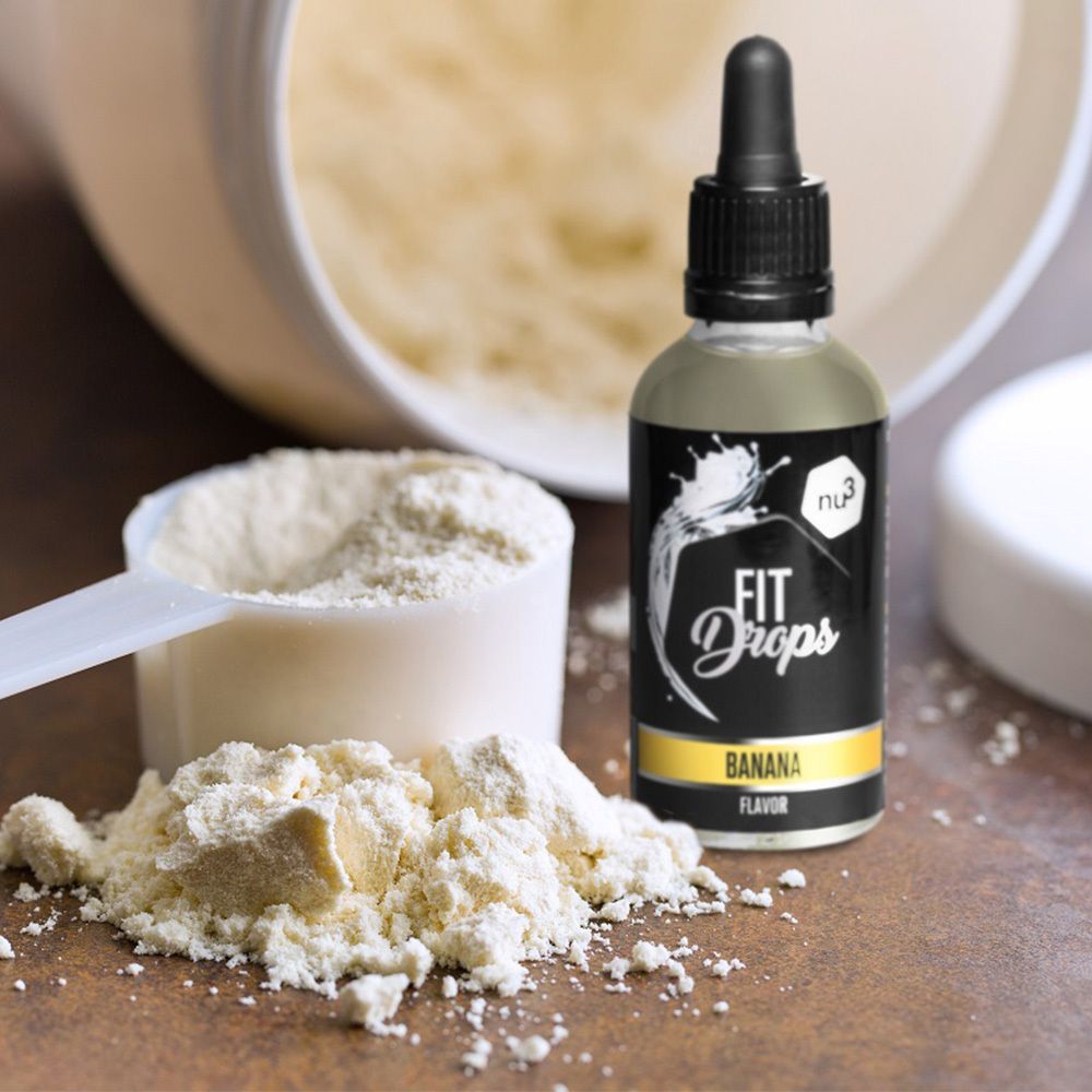 nu3 Fit Drops gouttes aromatisantes Banane