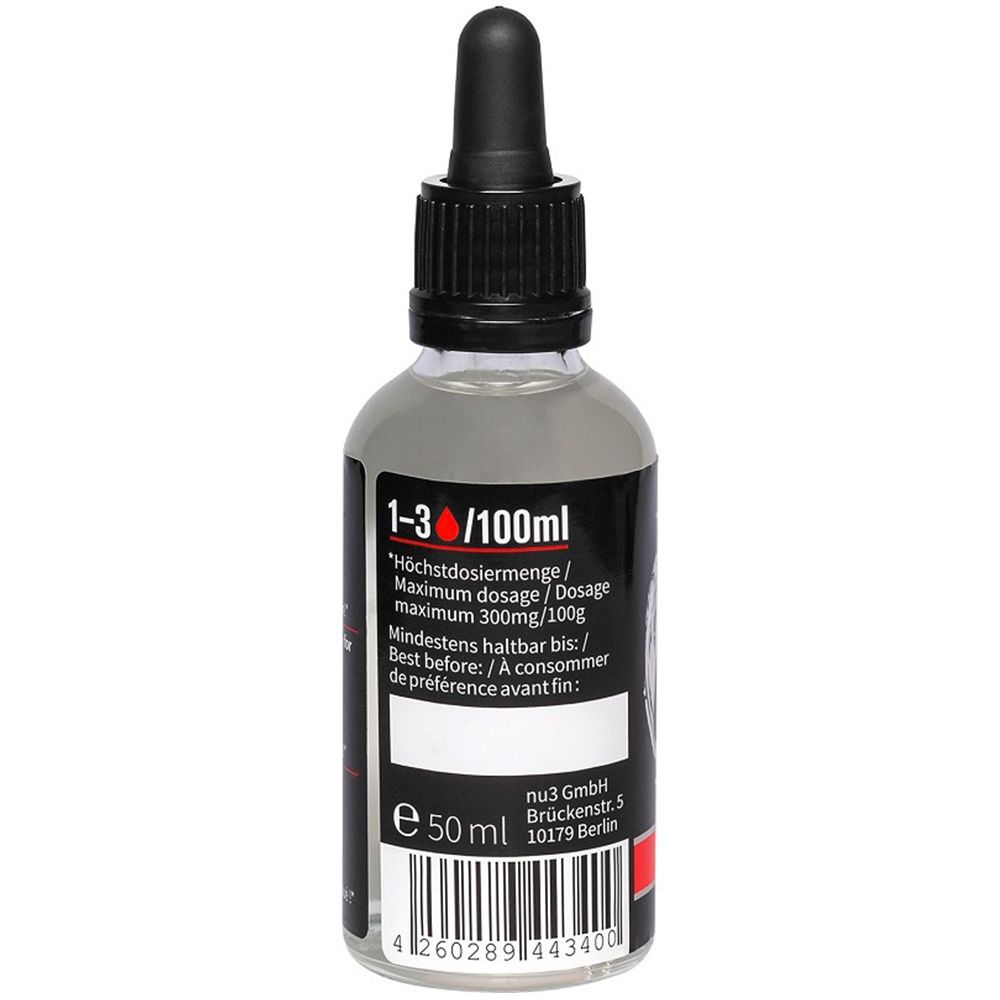 nu3 Fit Drops gouttes aromatisantes Fraise