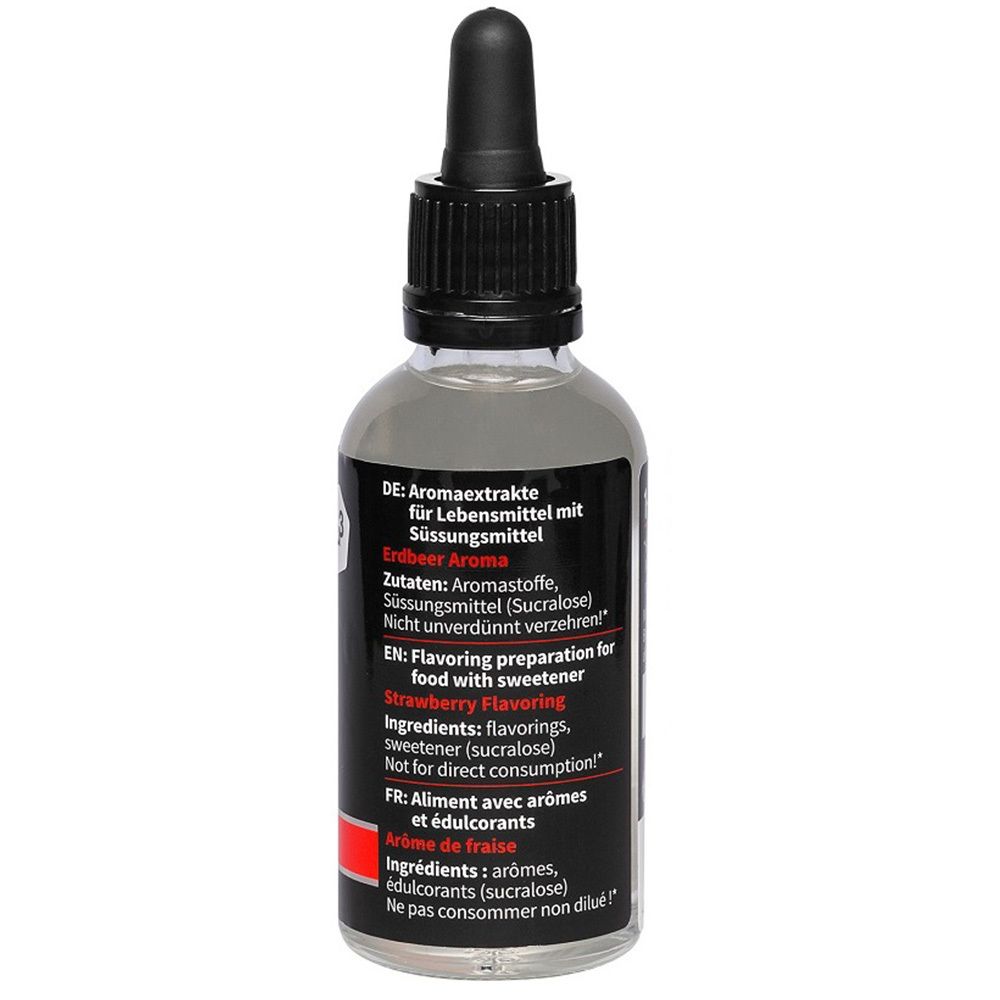 nu3 Fit Drops gouttes aromatisantes Fraise