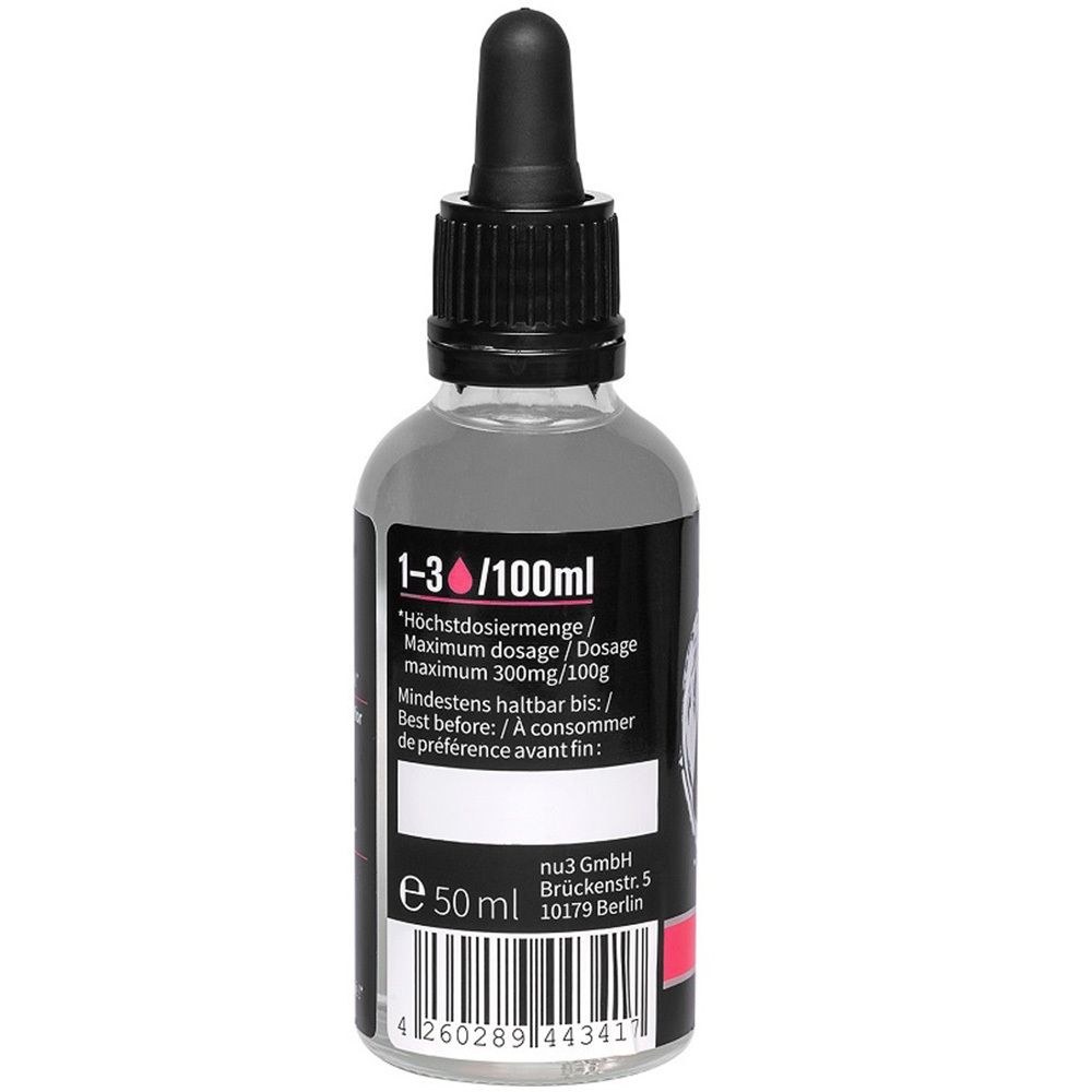 nu3 Fit Drops gouttes aromatisantes Framboise