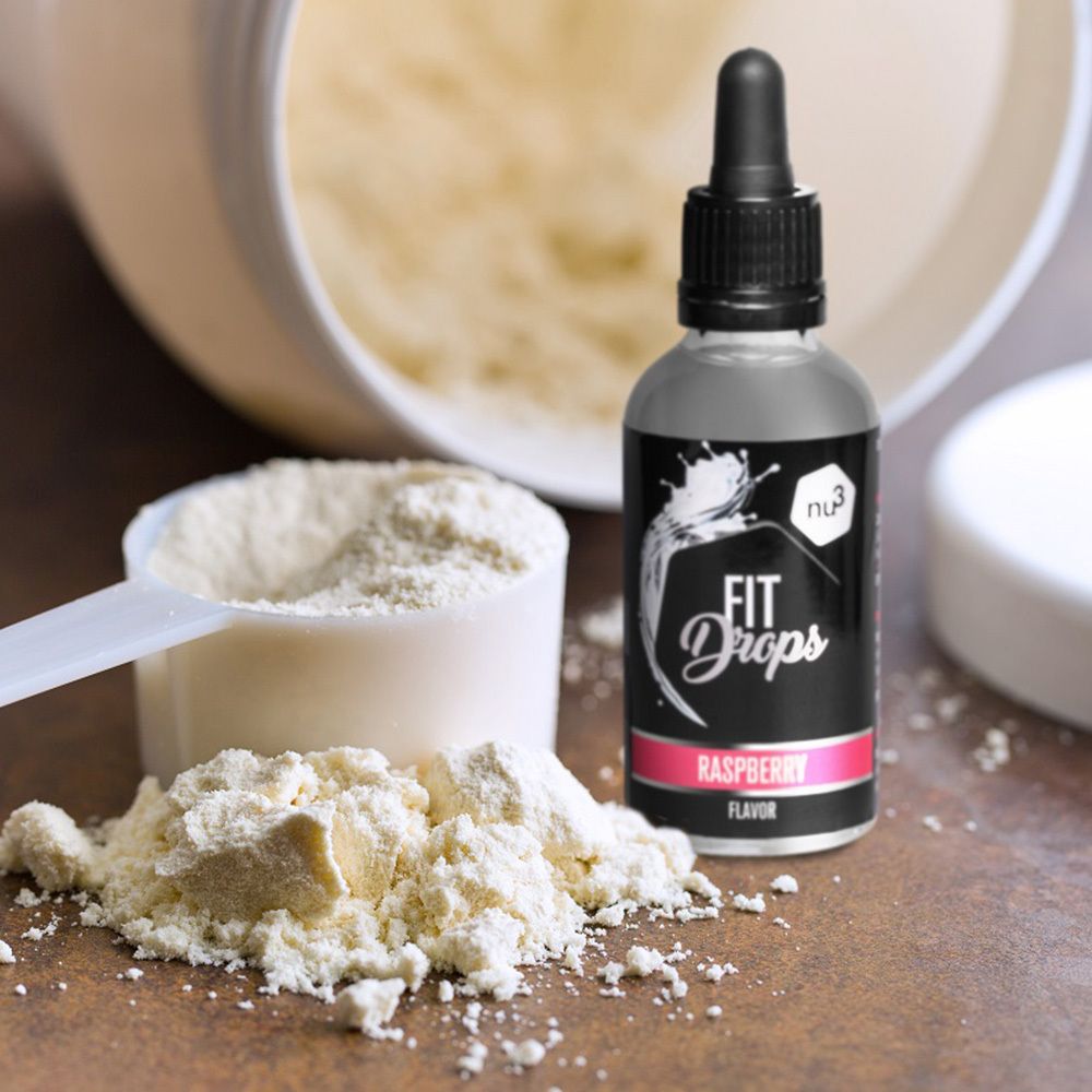 nu3 Fit Drops gouttes aromatisantes Framboise