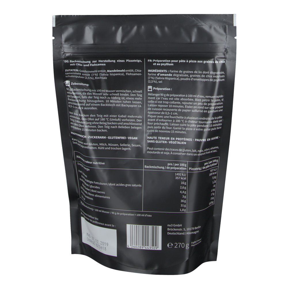 nu3 Fit Protein Bar, Caramel salé