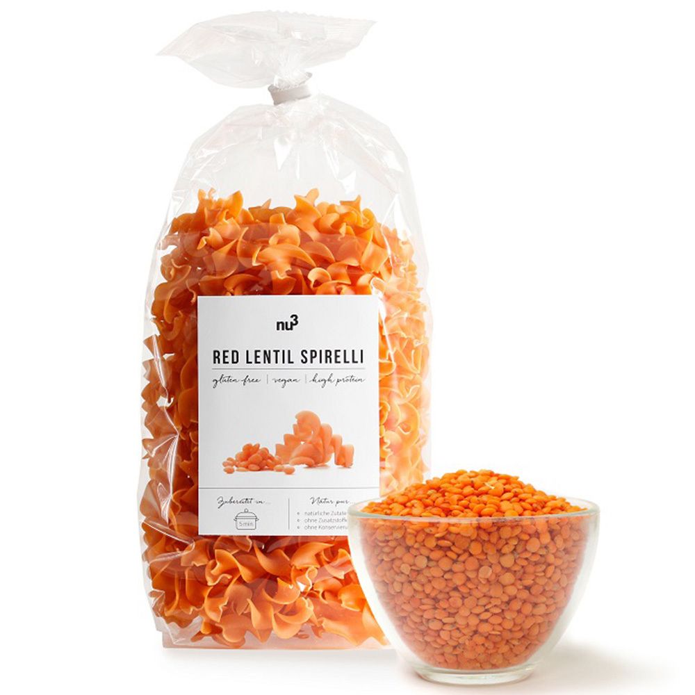 nu3 Fusilli de Lentilles corail