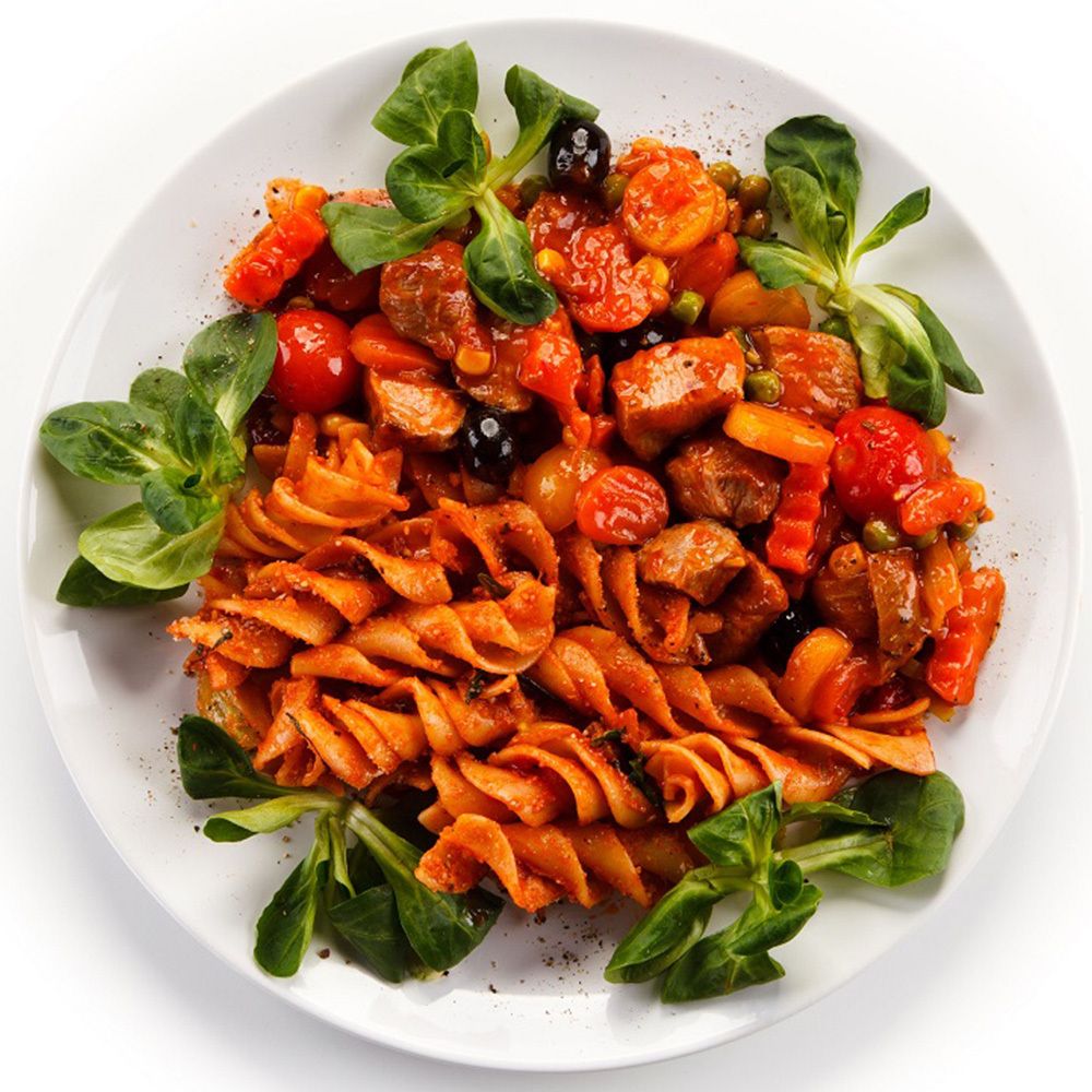 nu3 Fusilli de Lentilles corail