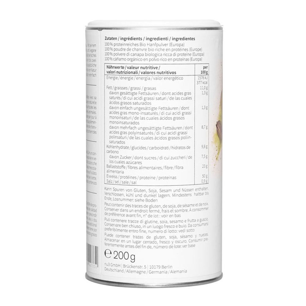 nu3 Shake Protéiné Vegan Bio