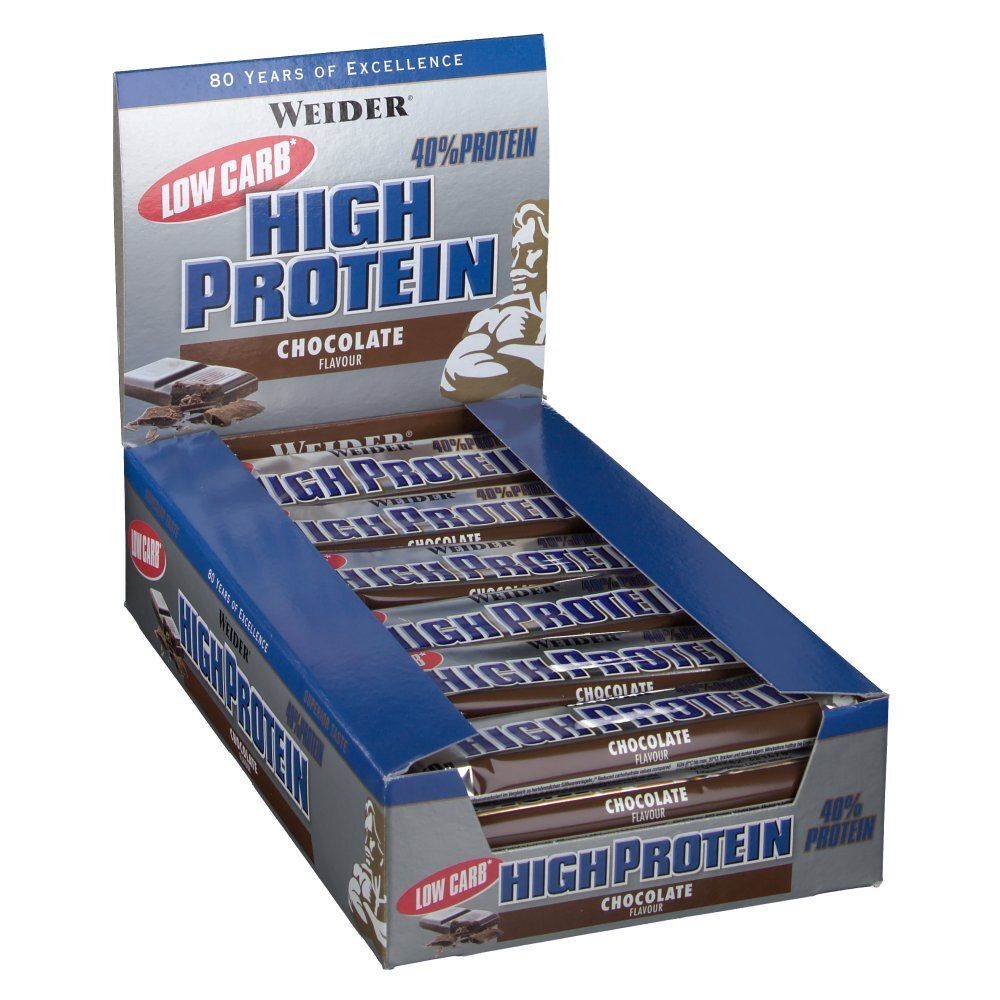WEIDER LOW CARB HIGH PROTEIN BAR CHOCOLAT