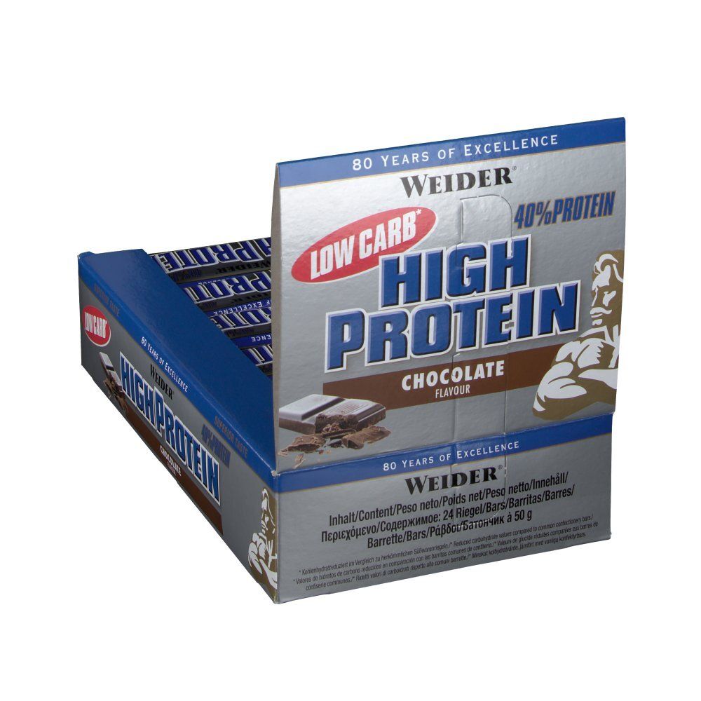 WEIDER LOW CARB HIGH PROTEIN BAR CHOCOLAT