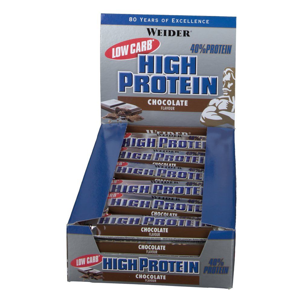 WEIDER LOW CARB HIGH PROTEIN BAR CHOCOLAT