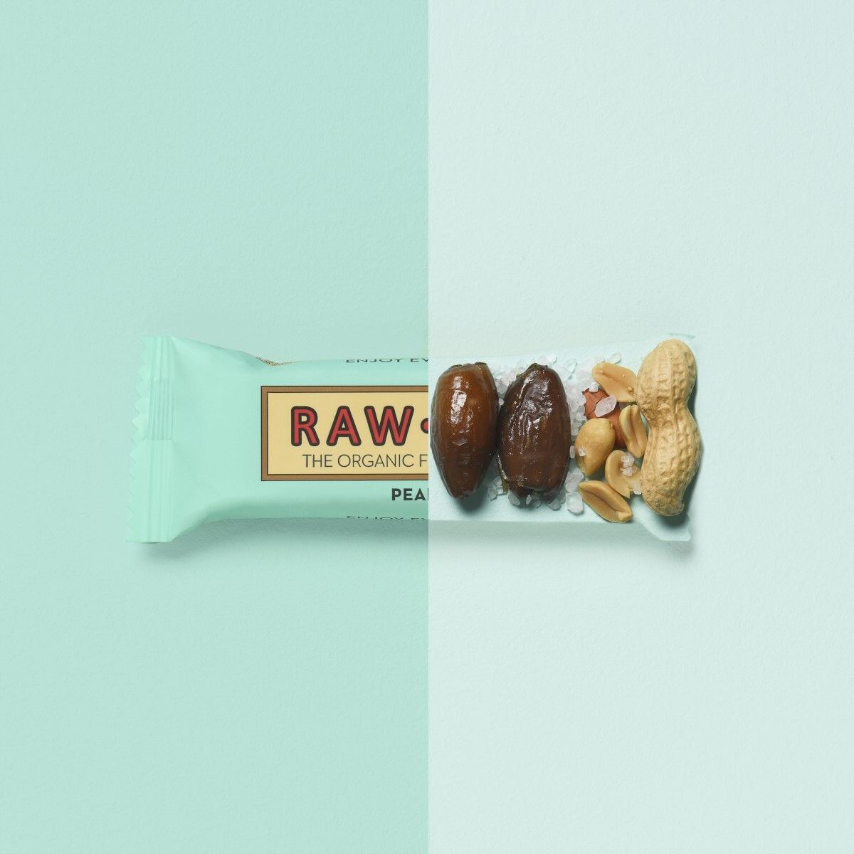 RAW BITE Bio Barres Cacahuète