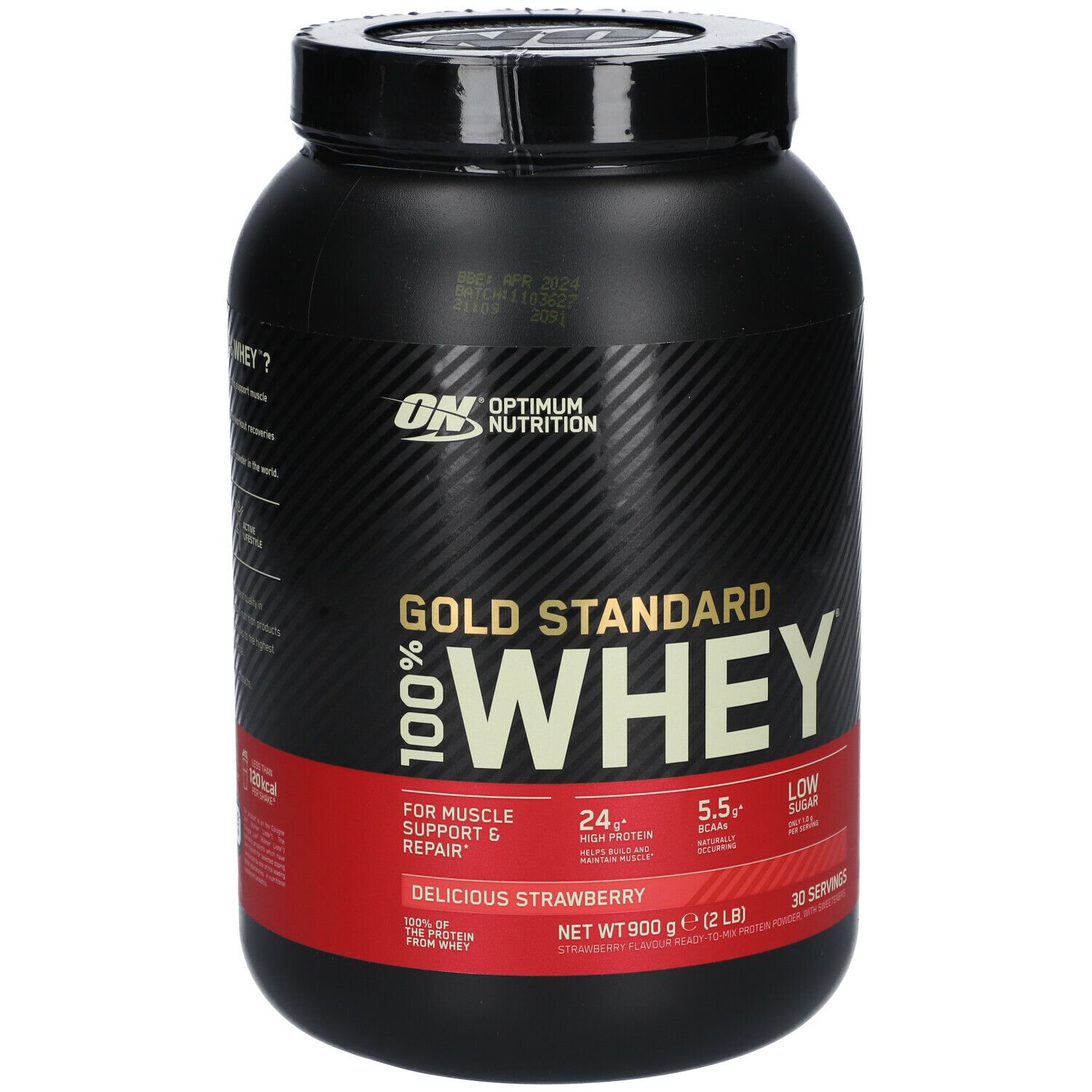 Optimum Nutrition 100 % Whey Gold Standard Fraise