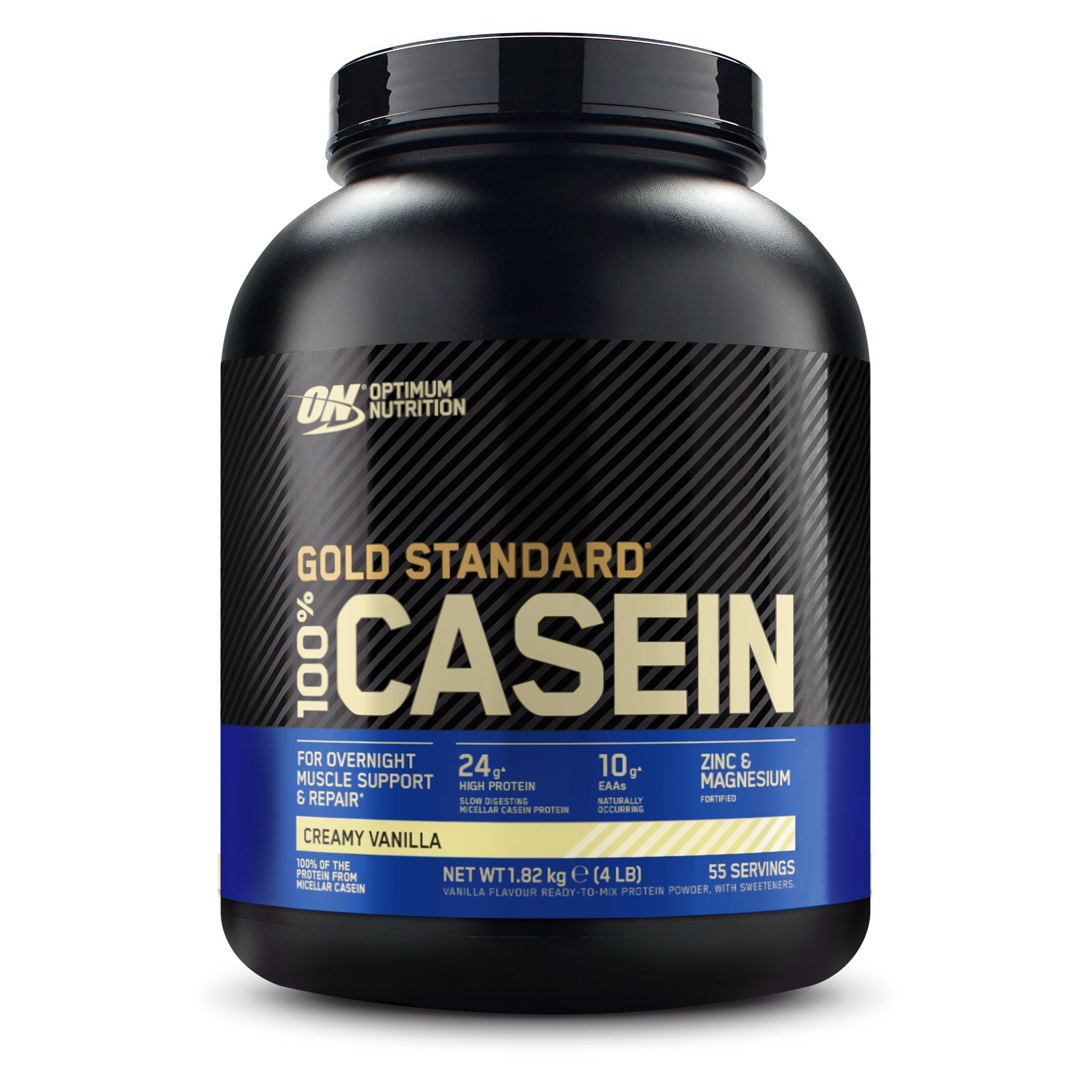 Optimum Nutrition 100 % Casein, Vanille écrémé