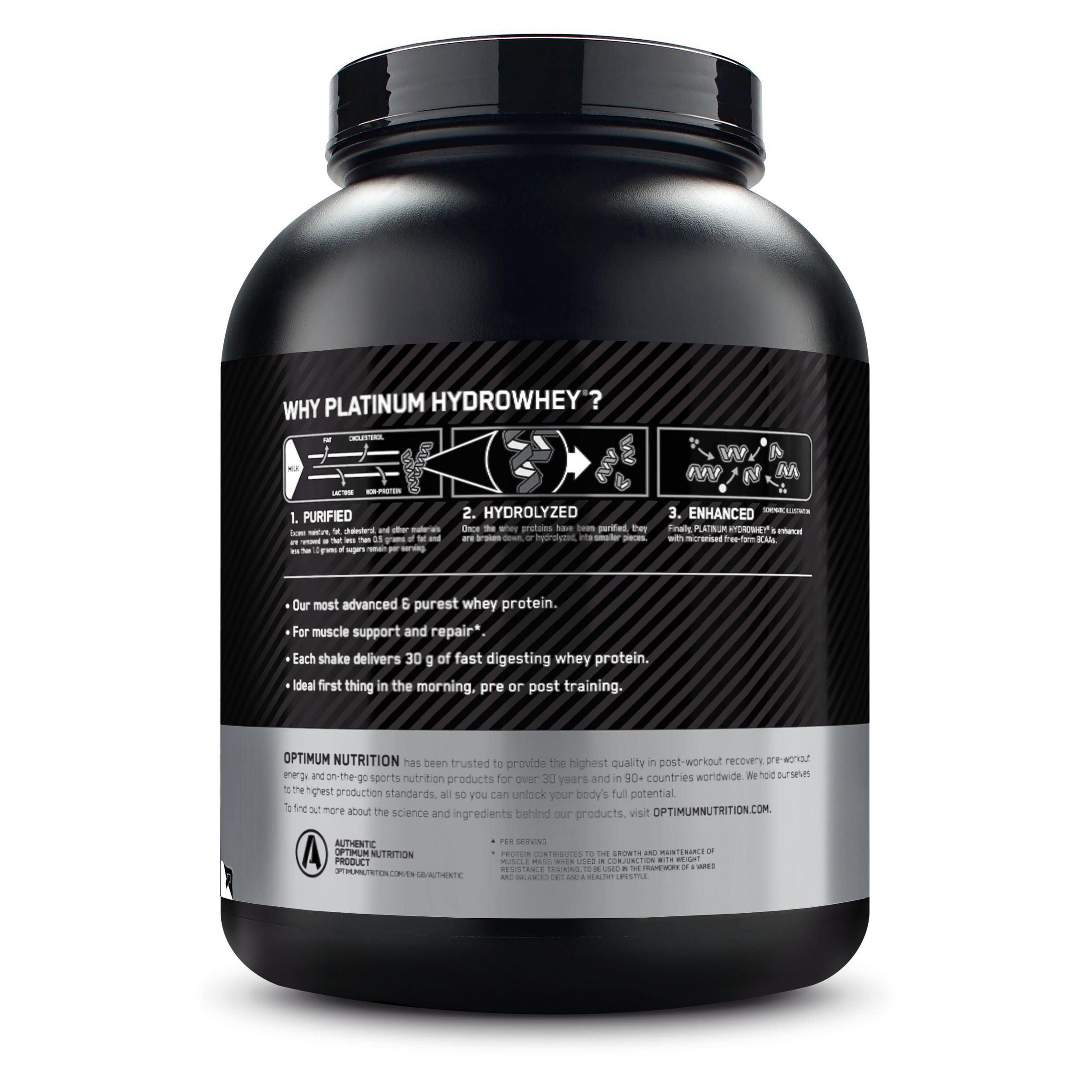 Optimum Nutrition Hydro Whey, Chocolat