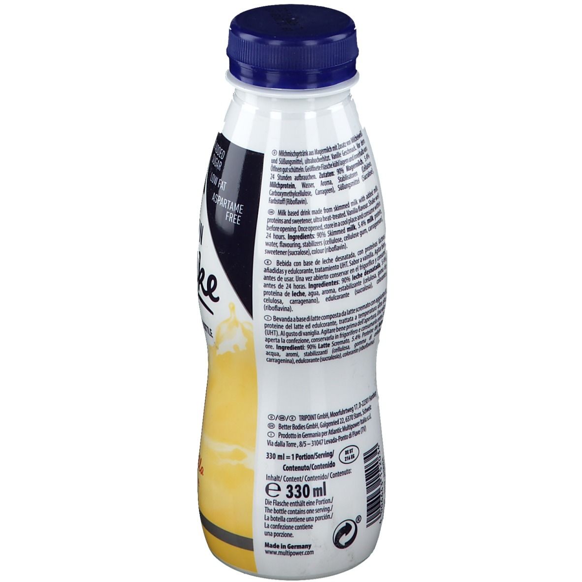 Multipower Protein Shake à la vanille