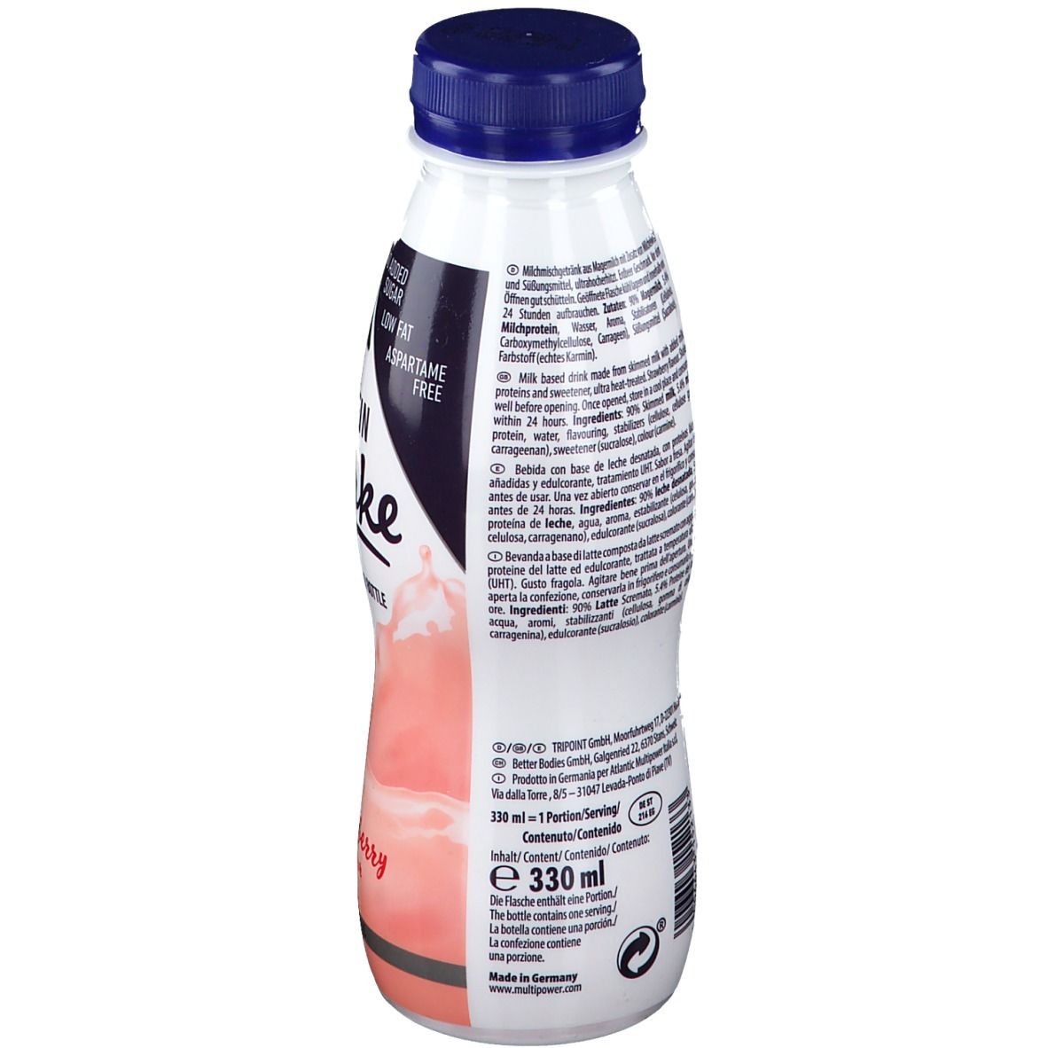 Multipower Protein Shake à la fraise
